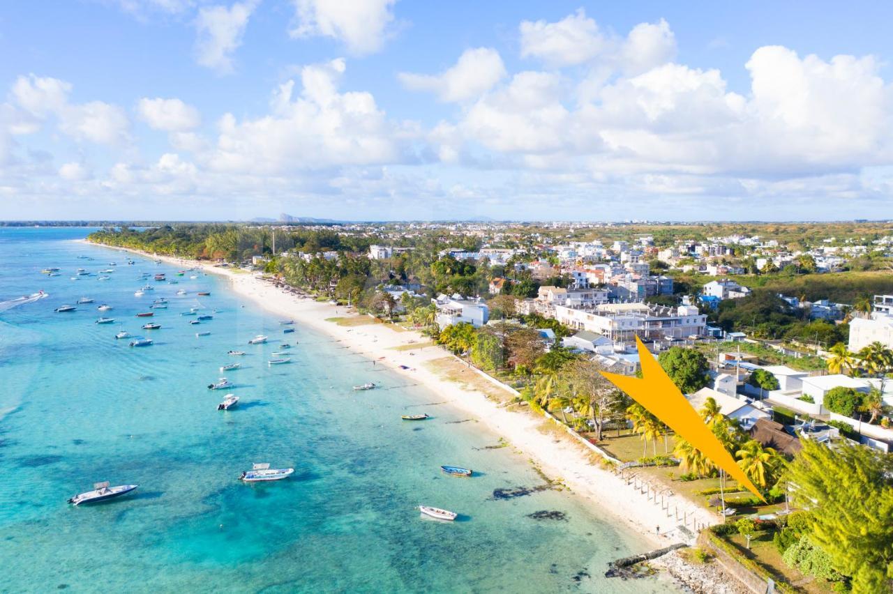 Caro'S Beachfront Trou aux Biches Exterior foto